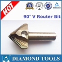 Φ12.7x19.05xΦ38.1 - V 90° V型金刚石锣刀